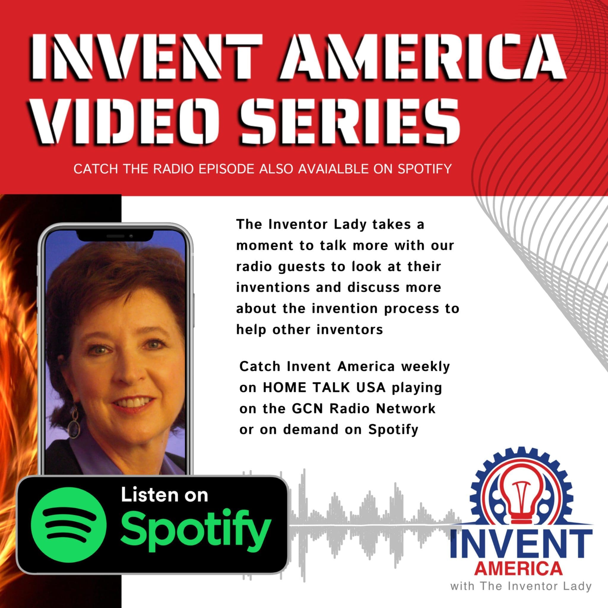 We continue with our radio guest in this video series from Invent America – Inventor Lady & : Rich Vigil – Inventor, Reflection Bulb